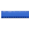 Alumicolor Aluminum Desk Ruler, 8IN, Blue