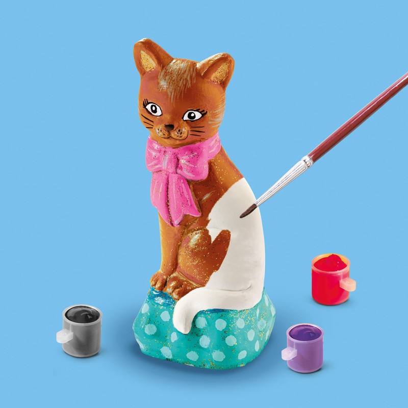 SES Creative 01218 Casting and Painting Cat, Various Colours