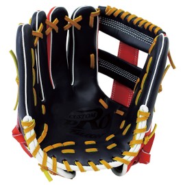 Sakurai Sakurai Falcon Baseball General Soft All-Round Gloves S FG-5718RH Left Throw Navy x Red