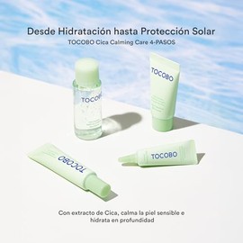 Tocobo Kit Inicio Calmante Cica Rutina Facial Piel Sensible Reactiva