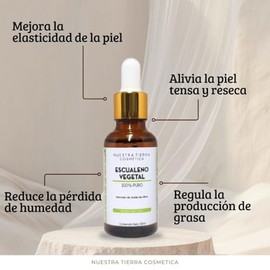 Escualeno Vegetal Suero Facial
