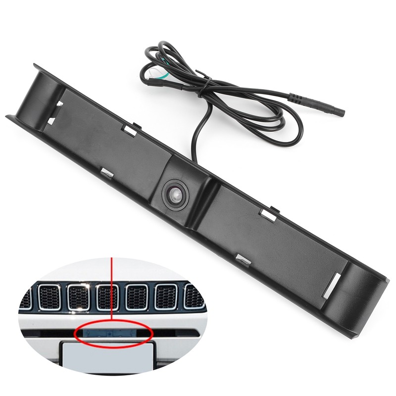 Front View Camera IP67 CCD Car Parking Assistance Camcorder Fits