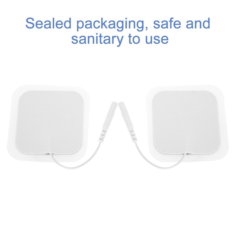 40Pcs Reusable Self adhesive Health Care Massager Electrode Replacement Pads