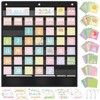 Pastel Classroom Calendar Pocket Chart for Kids Learning with 121