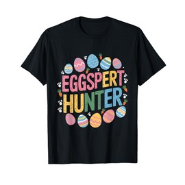 Eggspert Hunter – Funny Easter Egg Hunting Gift Tee T-Shirt