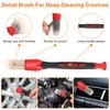 Preciva Professional Wheel Brush Kit for Cleaning Wheel and Tire