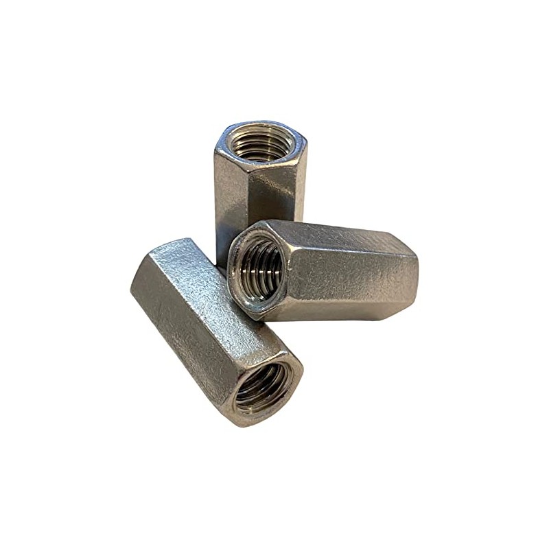 3/8" Couplings Nuts Stainless Steel (20)