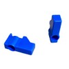 2 Replacement Handles for Washing Machine Isolator Valve Taps (Blue)