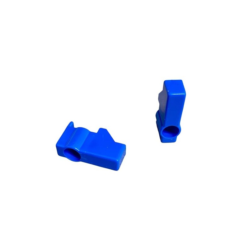 2 Replacement Handles for Washing Machine Isolator Valve Taps (Blue)