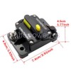 Soillar 50AMP 12V DC Circuit Breaker Reset Car Auto Marine
