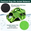 Kuoser Dog Life Jacket for Small, Medium, Large Dogs, Adjustable