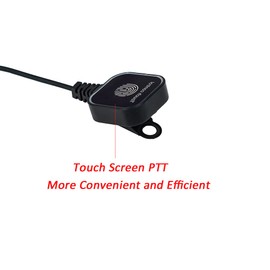 TDYU Walkie Talkie Acoustic Tube Earpiece Headset with PTT Mic for Motorola APX6000 APX4000 XPR6550 XPR7550 XPR7550e APX7000 XPR7580 XPR7580e XPR7350e Two Way Radio