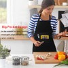 Viedouce 2 Packs Apron Cooking Kitchen Waterproof,Adjustable Chef Apron with