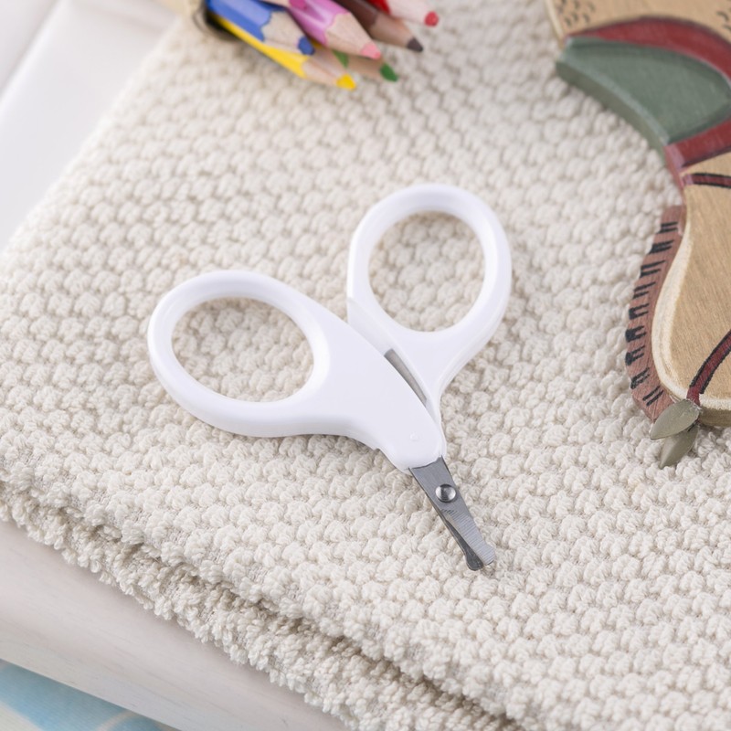 Baby Scissors with Cap for Newborns