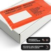 Netuno 250 Long documents Enclosed Wallets DL 239x131 mm red