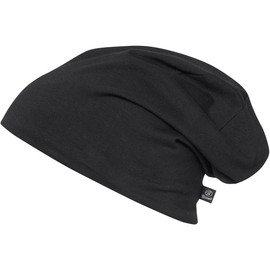 Brandit Women's Beanie - Standard, Black/Charcoal