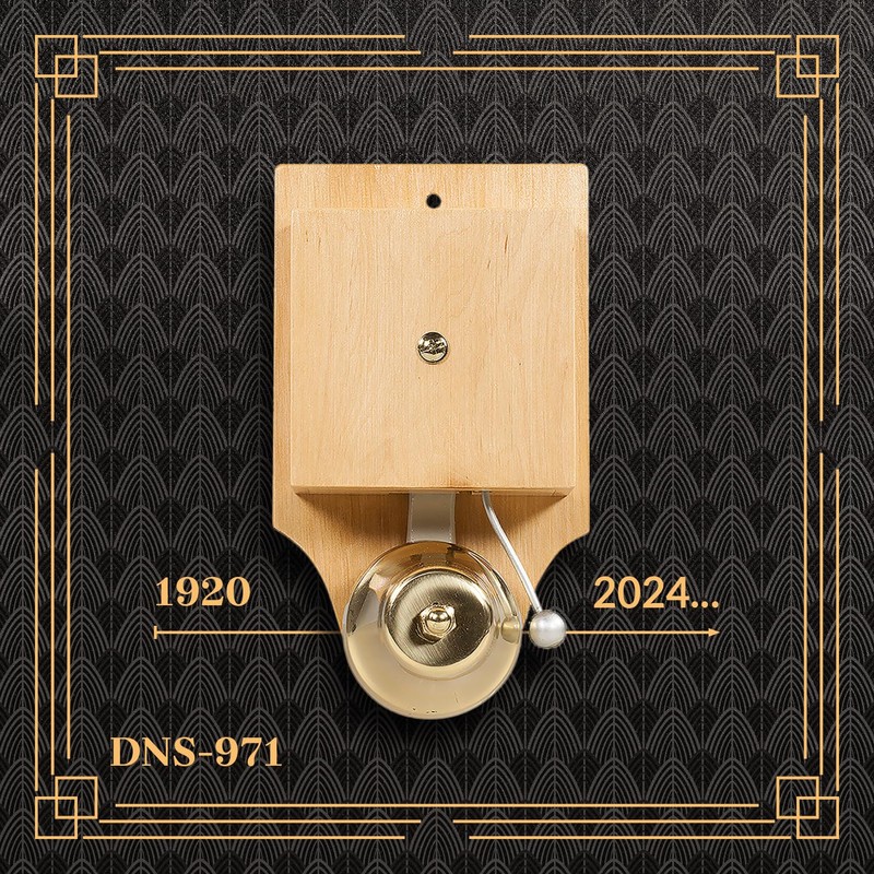 Sundi Doorbell Front Door Bell Electromechanical Retro Plastic Metal 230