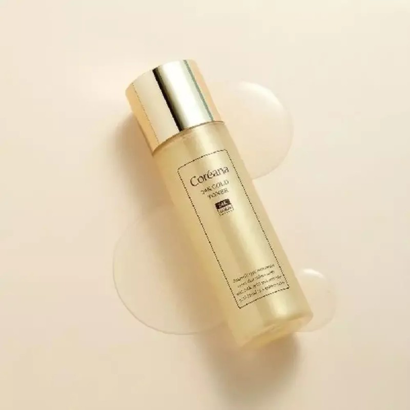 Koriana [NS홈쇼핑](강)코리아나 24K 골드스킨 토너 150ml 1+1+1[35360179] Koreana 24K Gold