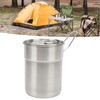 Camping Cup Pot, Backpacking Pot, Camping Mug Hiking Pot 1l