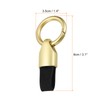 sourcing map 2pcs Car Key Chain Ring Clip 3.1" x
