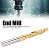 5pcs Spiral Router Bit High Speed Steel Milling Cutter CNC