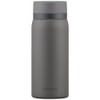 アイリスオーヤマ 水筒 スクリュー マグボトル 350ml グレー 真空断熱6時間キープ! 保温65℃以上,保冷9℃以下 飲み口が大きく香り際立つ おいしい温度をキープ