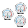 CAXUSD 3pcs Accurate Temperature Humidity Gauge Indoor and Outdoor Thermometer