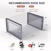 Kuject Large Shoe Organizers Storage Boxes for Closet, 12 Pack