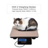 660lbs Digital Livestock Scale Pet Vet Scale Stainless Steel Platform