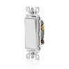 Leviton Antimicrobial 15 Amp 120/277V Decora Rocker 3-Way AC Quiet
