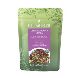 Organic Beauty Me Loose Leaf Tea - 2oz Bag (Approx. 30 Servings) | Full Leaf Tea Co.