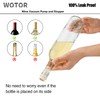 WOTOR Wine Stoppers Vacuum, Wine Saver, Wine Pump Vacuum Stoppers,
