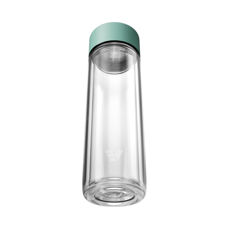 EVER VESSEL Glass Multi Tea Infuser Bottle 14oz - Double