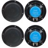 Herdio 4x4" 320W Ceiling Bluetooth Speakers 2 Way Flush Mount