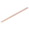 sourcing map 2 Pcs Copper Flat Bar, 0.08" x 3/16"