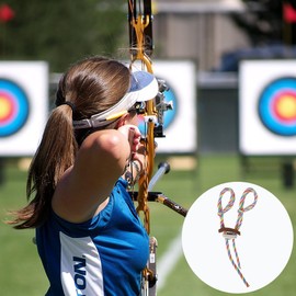 Archery Accessories, Archery Finger Sling, Finger Tab Made of Rays, Finger Sling Archery, Adjustable Finger Sling, Adjustable Recurve Bow Finger Sling, Adjustable, Handmade