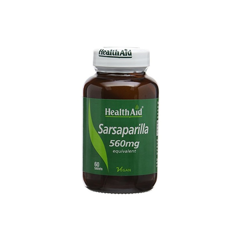 HealthAid Sarsaparilla 560mg 60 Tablets