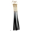 NELIDAS SOUTHERN IMPORTS RAWHIDE HORSE QUIRT. SADDLE HORSE CUARTA CHARRA.