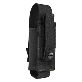 Flashlight Holder (Black) Flashlight Case Light Holster Light Pouch Tactical Military Torch Belt Holster Holder Pouch
