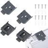 YCUHEN coolaroo Replacement Parts - Outside Mounted Blinds Curtain Rod