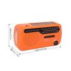 Hand Crank Radio AM FM SW1 SW2 Solar Emergency Weather