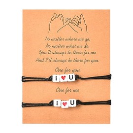 Matching Bracelet for Couple Gifts for Boyfriend Husband Christmas Birthday Gifts for Couples Bracelets Long Distance Relationship Gifts for Him and Her Bracelets for Girlfriend Wife