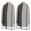 Zilink Breathable Garment Bags for Leather Coat 43” Suit Bags