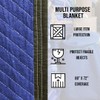 Boxer 80in x 72in (43lbs/Doz Weight) Non-Woven Universal Moving Blanket,