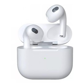 Audífonos inalámbricos Generación 3, Bluetooth 5.3, Carga rápida, micrófono y Controles táctiles, Auriculares compatibles con iOS y Android Color Blanco