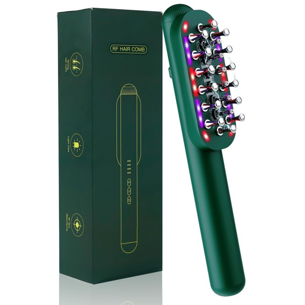 Robofun Scalp Massage Brush, RF Radio Frequency Hair Care Comb
