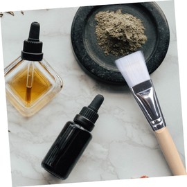 FOMIYES 3sets Skincare Facial Mask Brush Wooden Handle Perfect for Diy Reusable Easy to Clean Face Masks Body Care 2pcs*3 Random Color