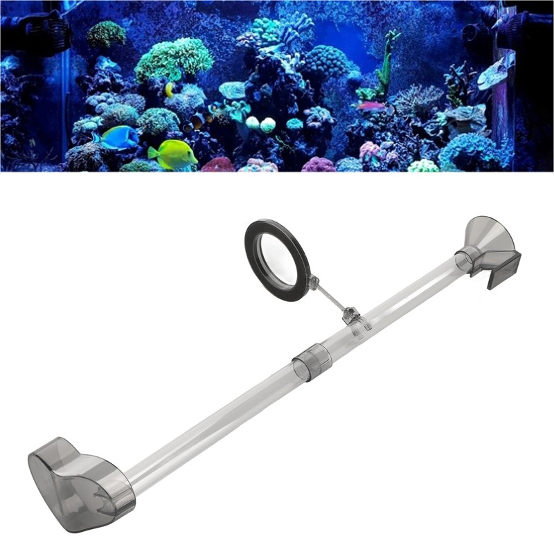 Aquarium Feeding Tube Dish Prevent Floating Acrylic Shrimp Feeding Tube