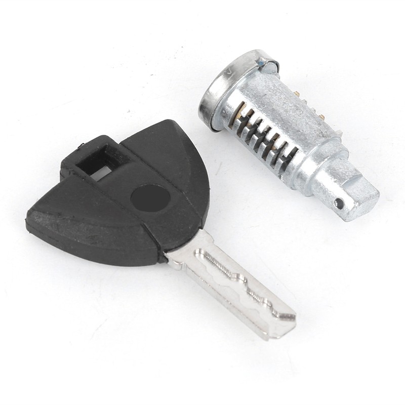 Motorcycle Rear Passenger Seat Lock Core Key Set Fit for