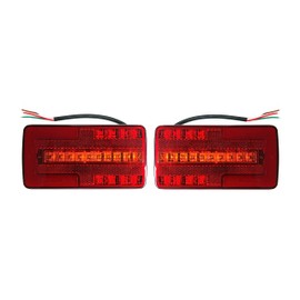 MelTruck® 2 x 4 Function Neon LED Rear Light Dynamic Indicator for Truck Trailer
